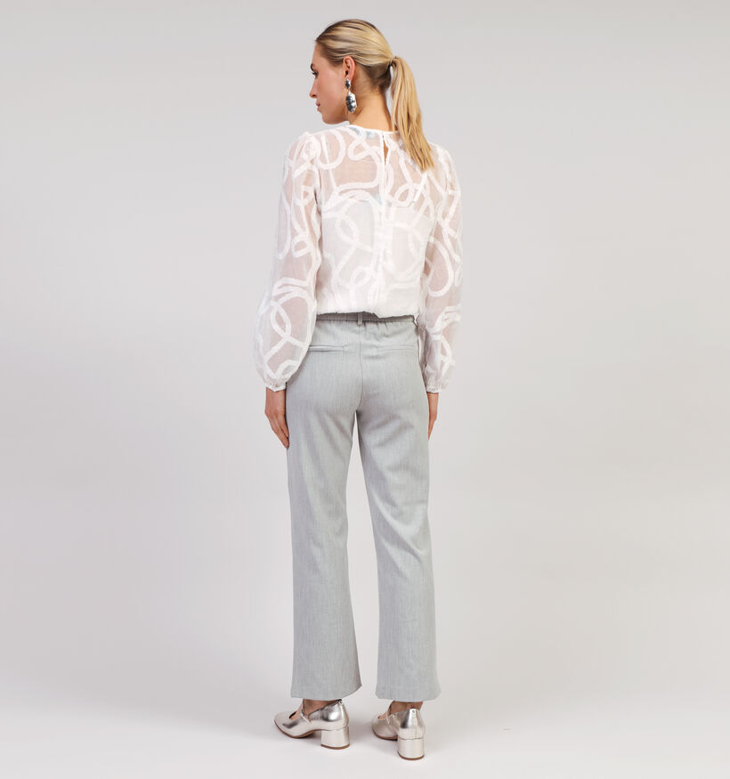 Vero Moda Maya Pantalon habillé en Gris L30 pour femmes (352125)