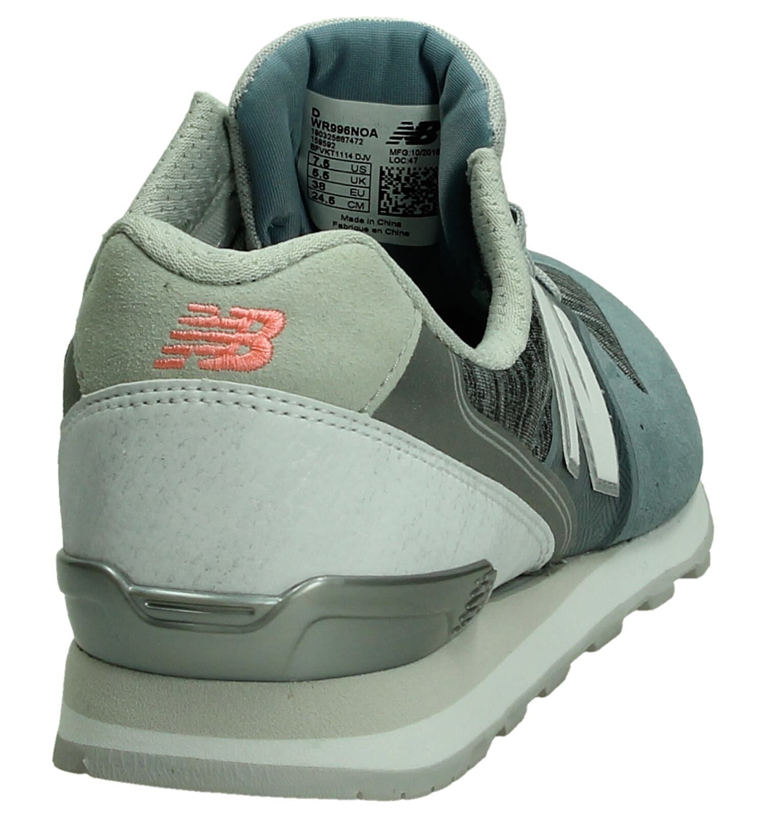 Donker Grijze Sneakers New Balance WR996 Dames Sneakers Online op TORFS.BE