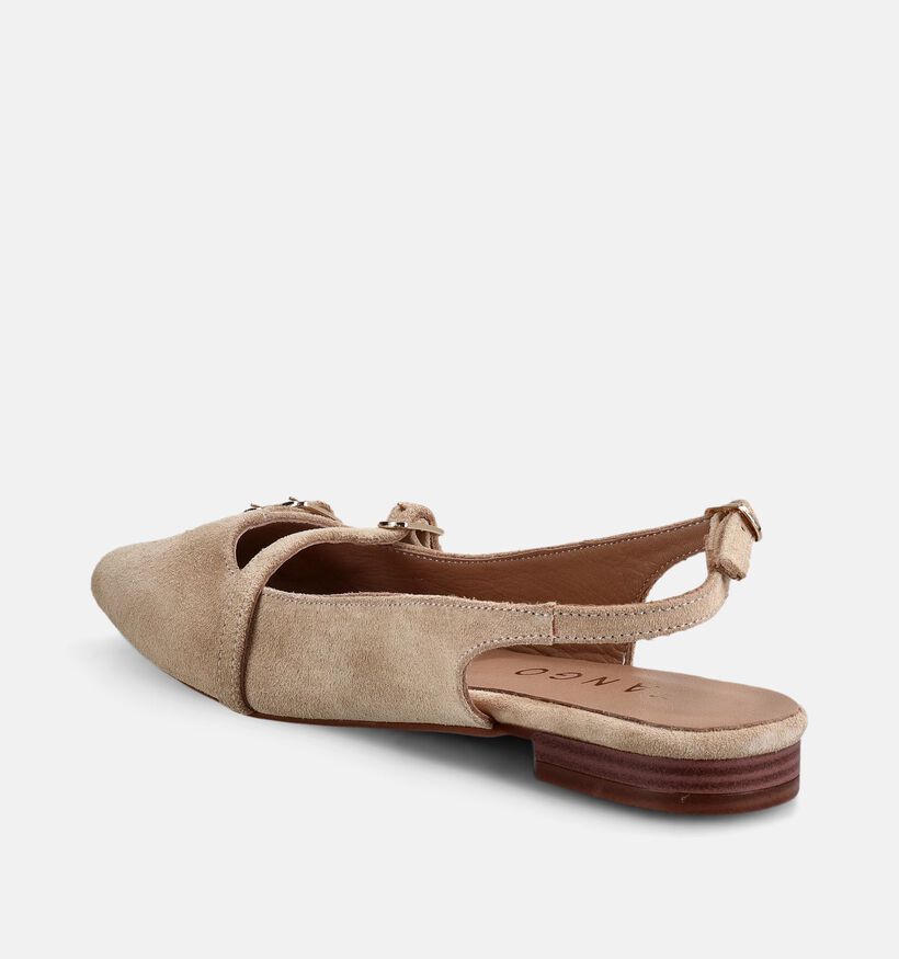 Tango Duna 4 Beige Slingback Ballerina's voor dames (375547)