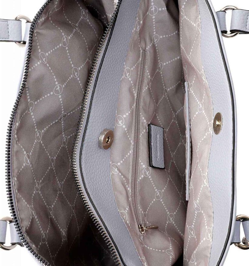 Tamaris Lara Cabas avec fermeture éclair en Bleu en simili cuir (325619)