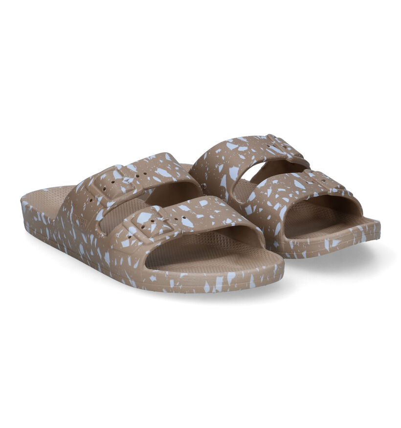 Freedom Moses Basic Nu-pieds en Or rose pour femmes (323019)