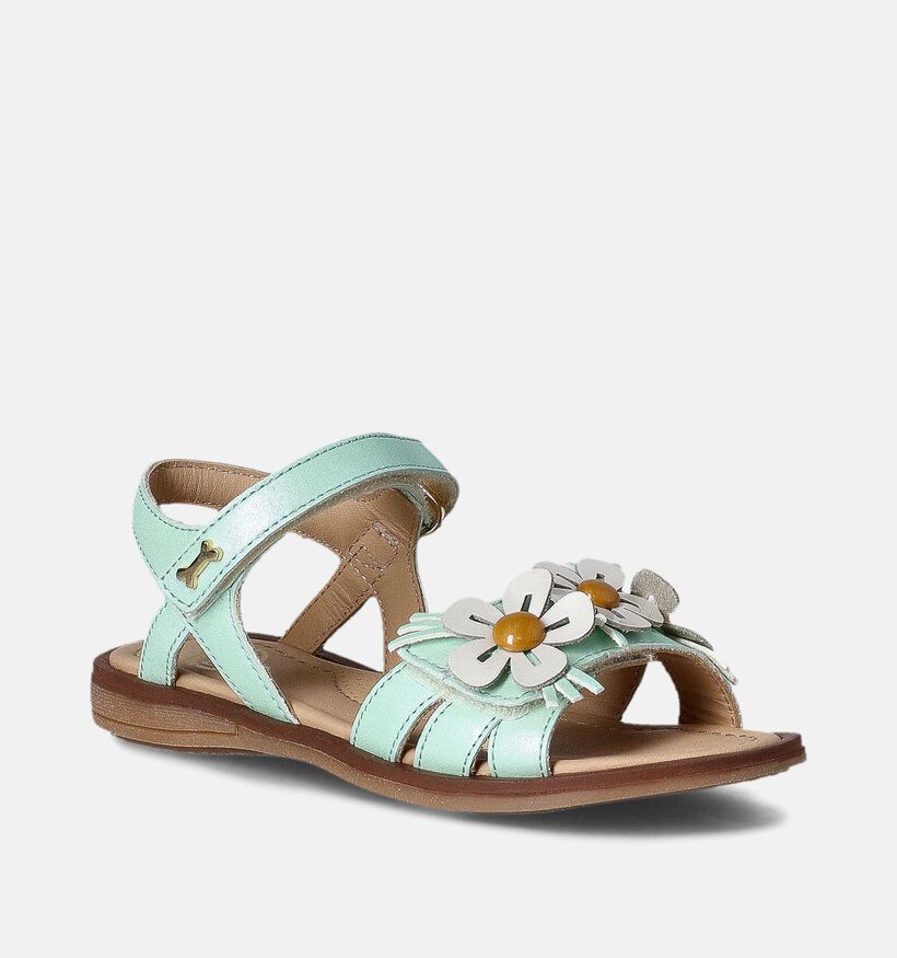 STONES and BONES Groene Sandalen voor meisjes (366242)