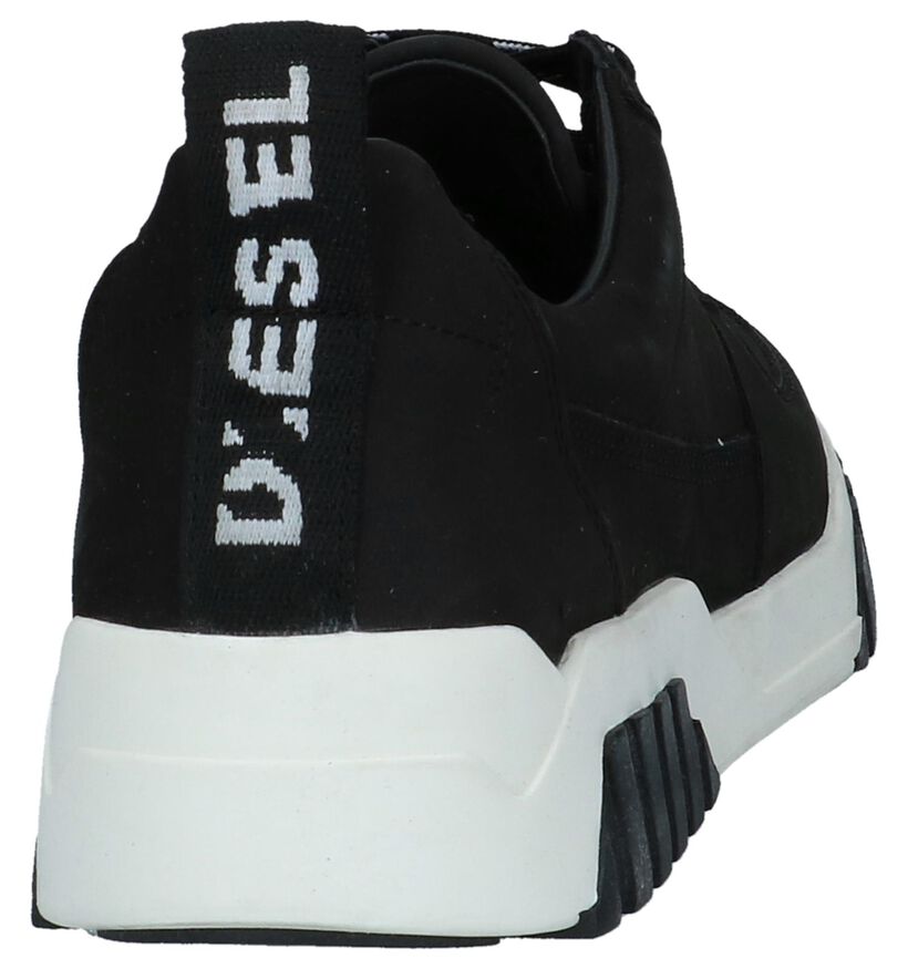 Diesel Baskets basses en Noir en cuir (225655)