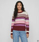 Vero Moda Plaza Rode/Multi Trui voor dames (377630)
