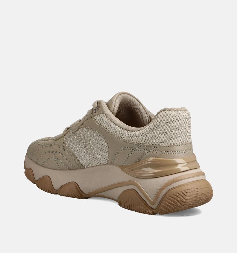 Guess Morriz Taupe Sneakers voor dames (362357) - geschikt voor steunzolen
