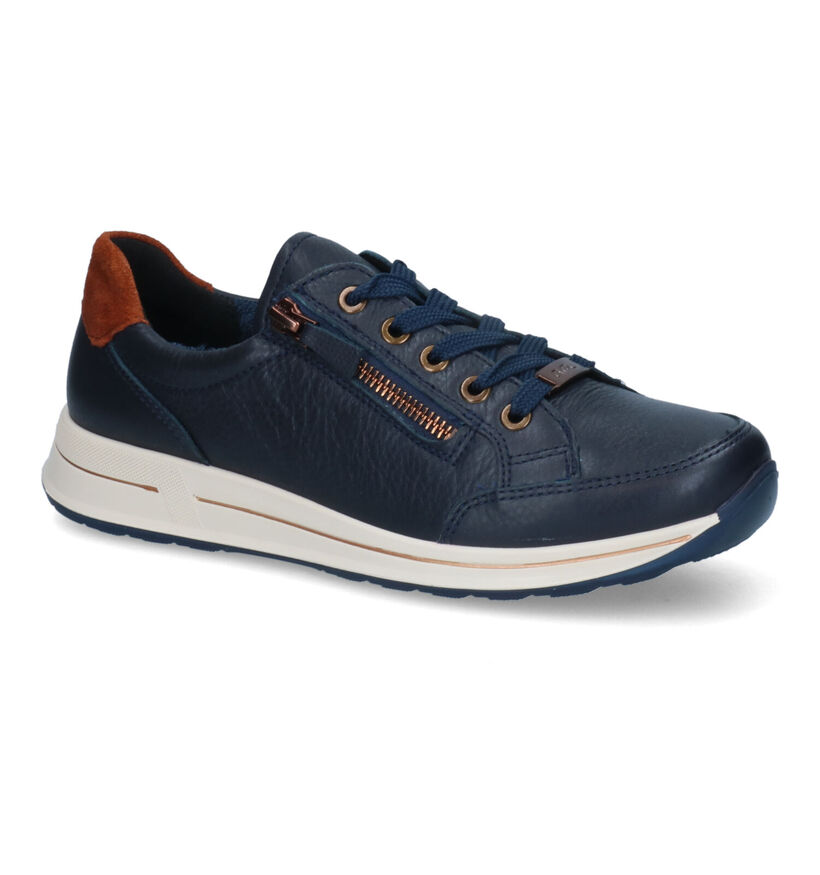 Ara Osaka 2.0 Beige Sneakers in kunstleer (307686)