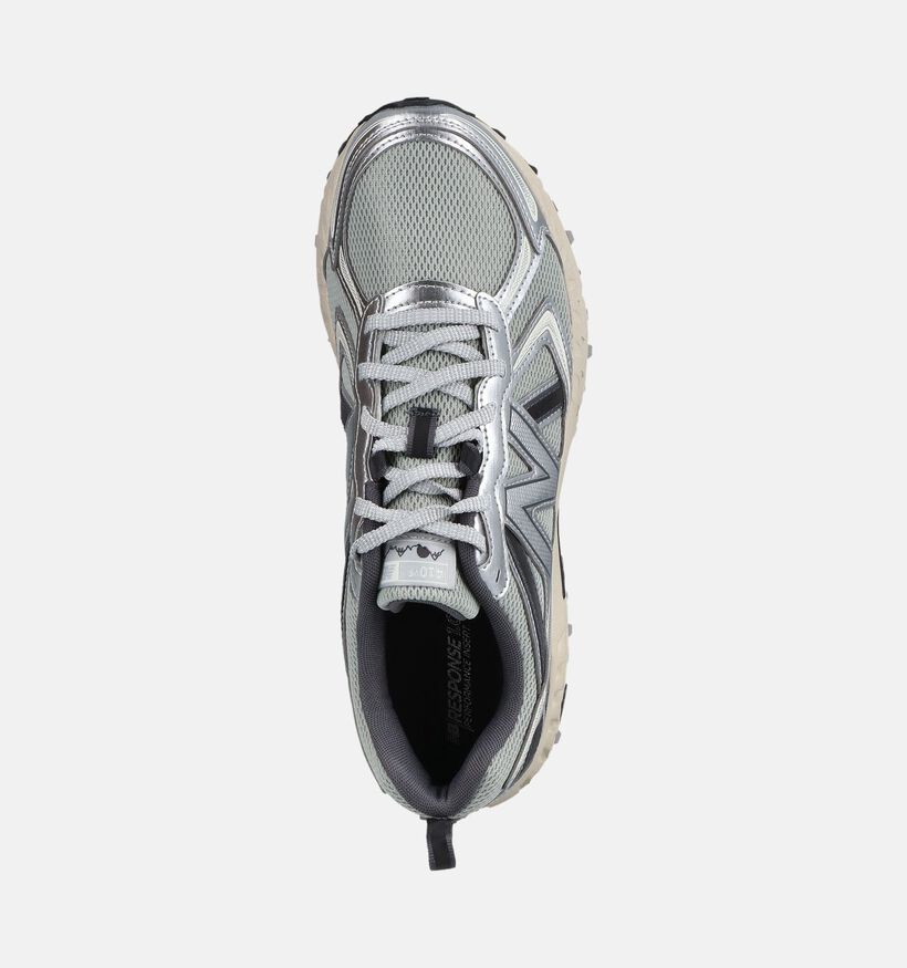 New Balance MT 410 Zilveren/Donkergrijze Sportsneakers voor heren (380365) - geschikt voor steunzolen
