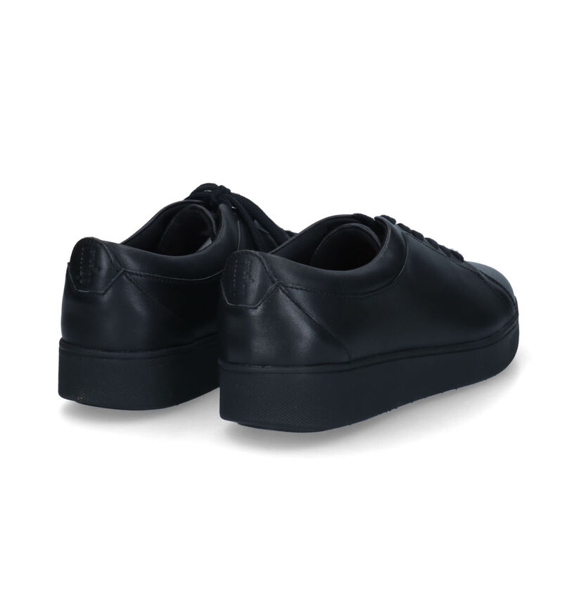 FitFlop Rally Zwarte Sneakers voor dames (329065) - geschikt voor steunzolen