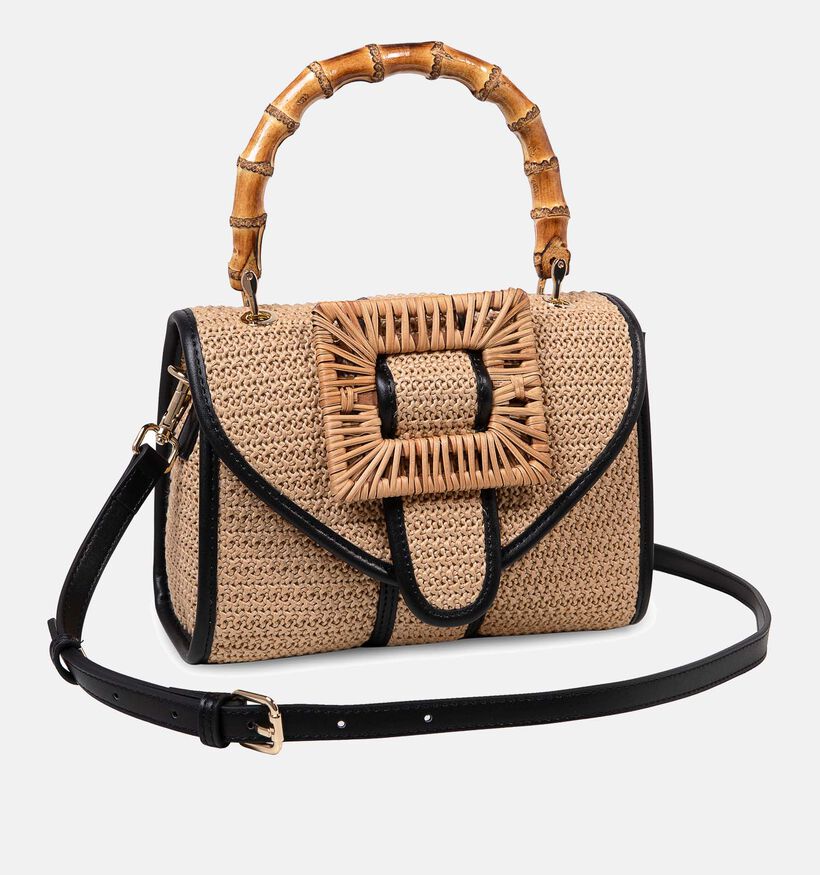 Laurent David Céline Raffia Beige Handtas voor dames (366138)