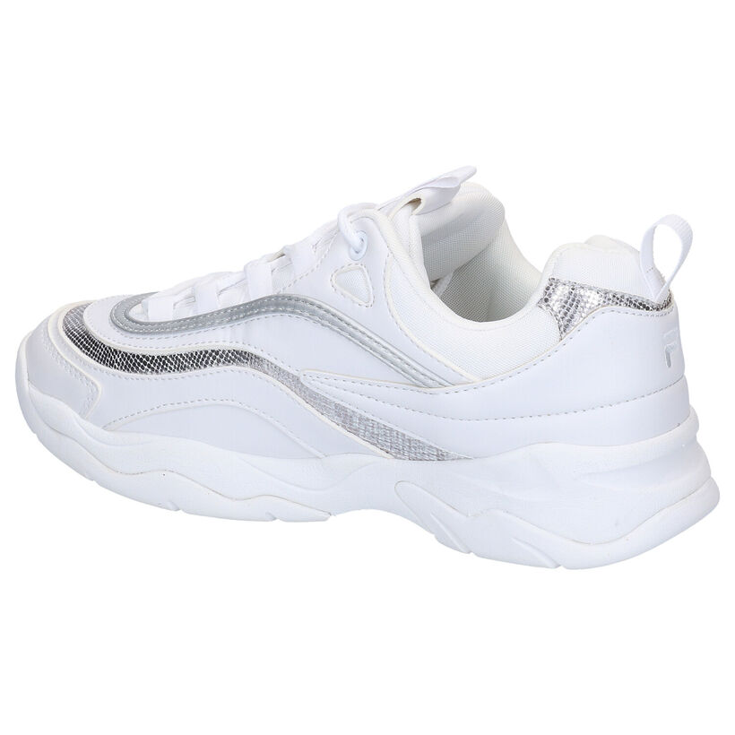Fila Ray F Baskets en Blanc en cuir (265542)