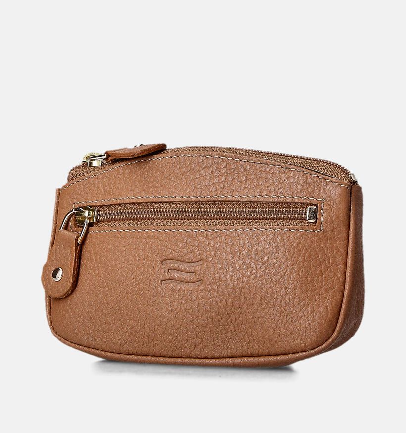 Crinkles Cognac Geldbeugel voor dames (358097)
