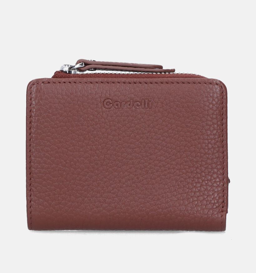 Euro-Leather Cognac Ritsportemonnee voor dames (353533)