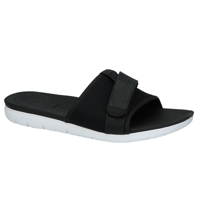 Zwarte FitFlop Neoflex Slides Sandals, , pdp