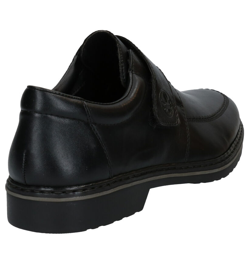 Rieker Chaussures basses en Noir en cuir (281734)