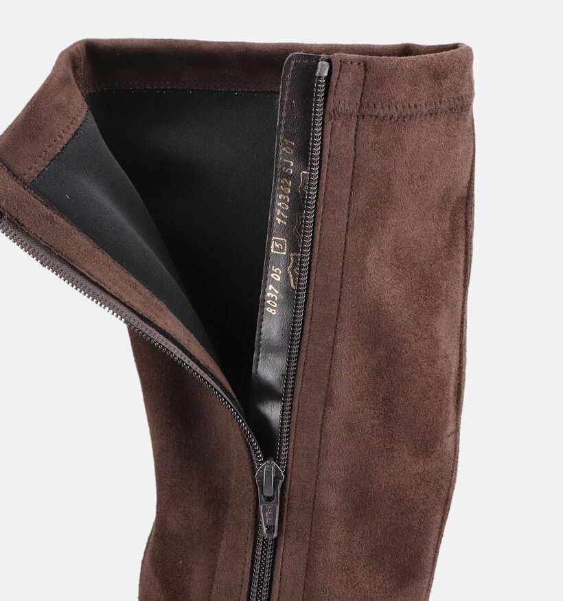 Gabor Comfort Bruine Lange Laarzen met Hak voor dames (380075)
