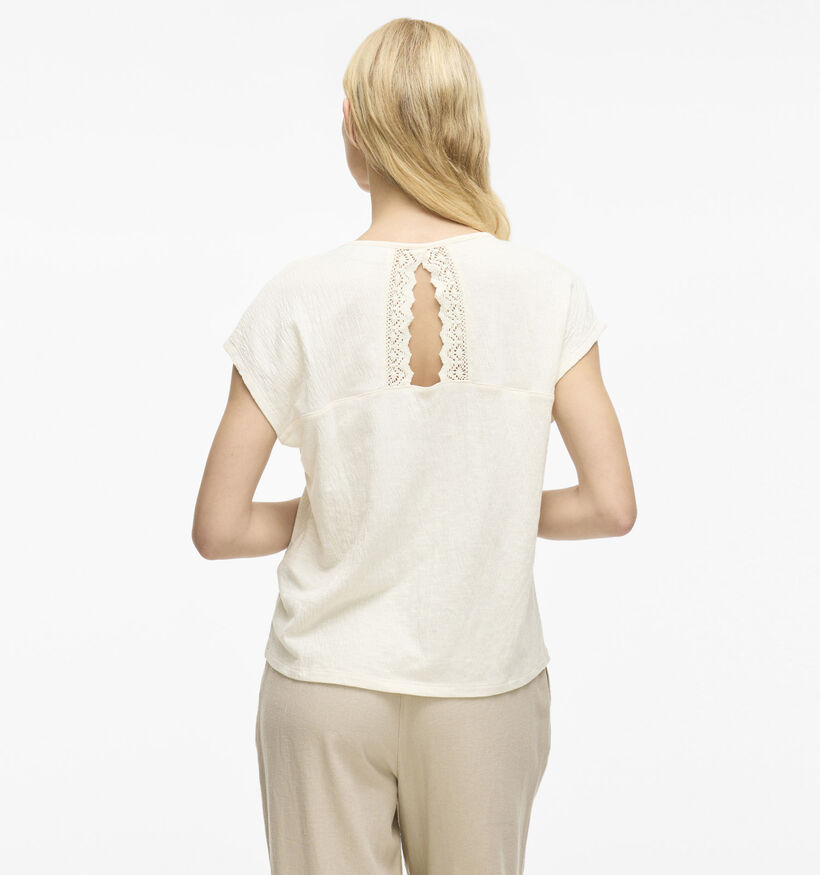 Vila Syma Beige T-shirt voor dames (357176)