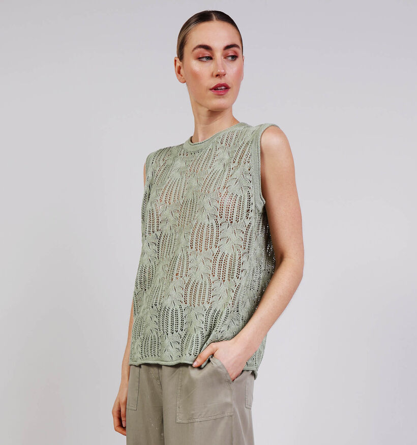The Korner Groene Top voor dames (372456)