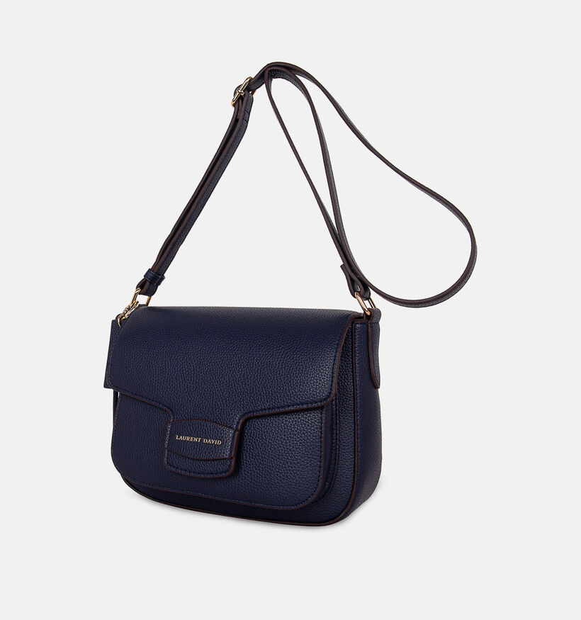 Laurent David Sac port&eacute; crois&eacute; en Bleu fonc&eacute; pour femmes (381517)