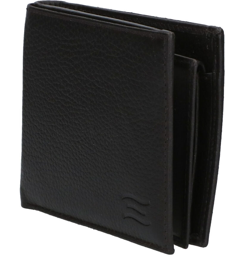 Crinkles Zwarte Portefeuille voor heren (349849)
