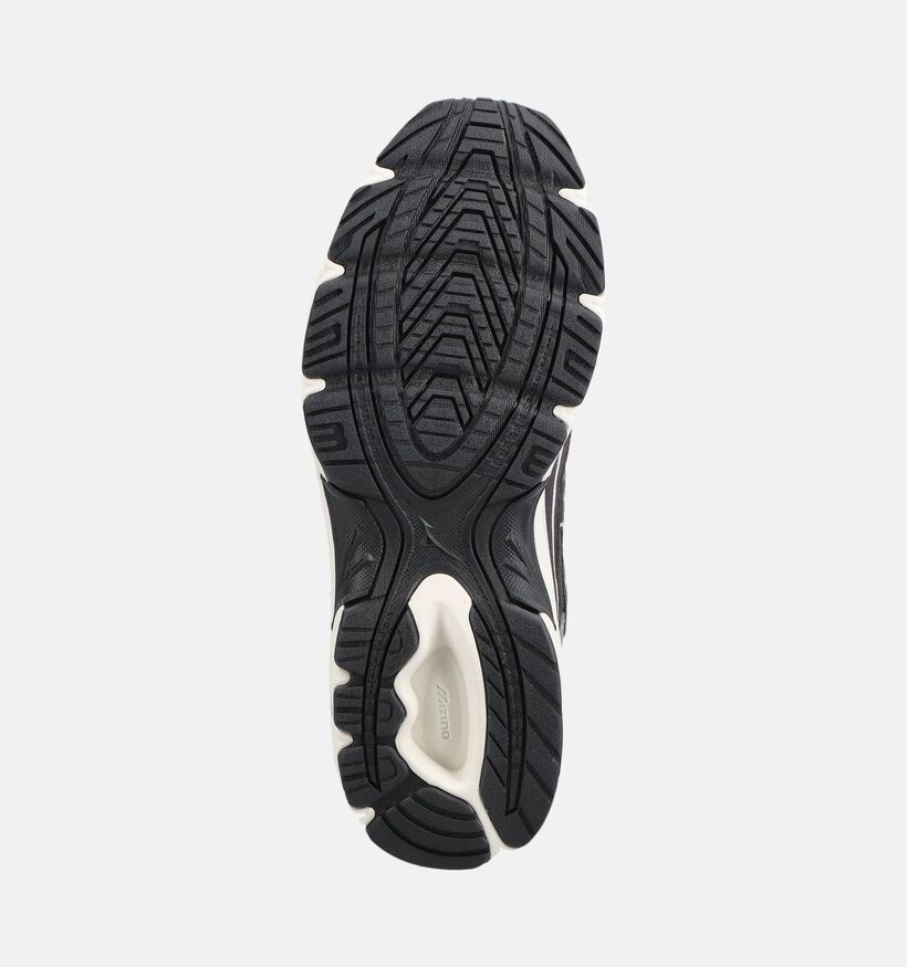 Mizuno MXR Suede Baskets en Noir pour hommes (376447)
