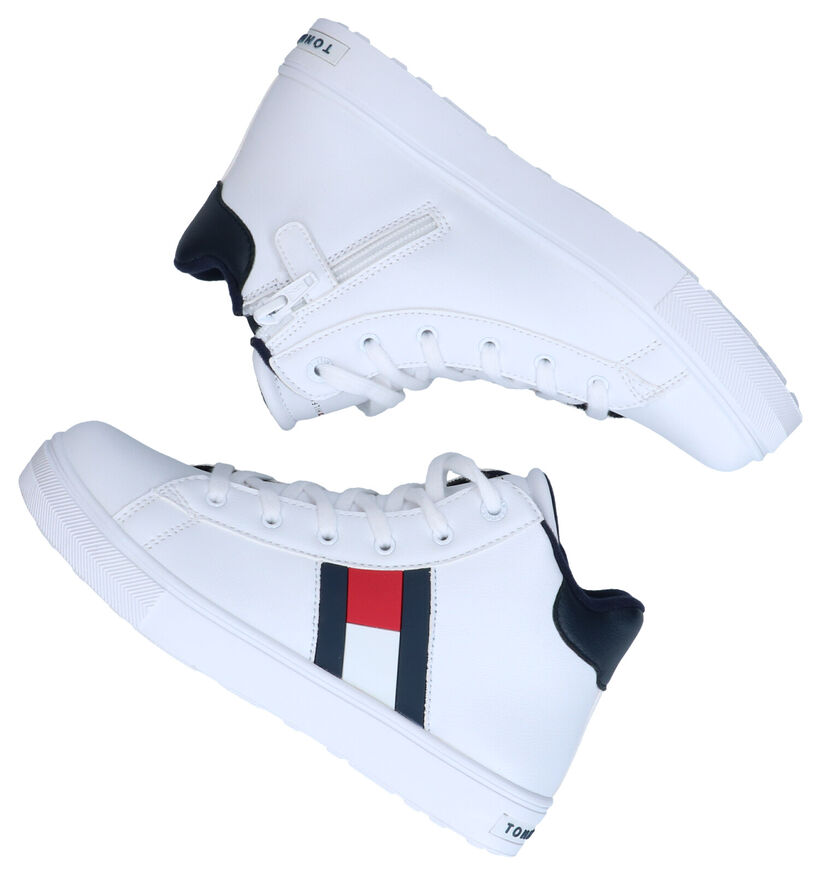 Tommy Hilfiger Blauwe Sneakers in kunstleer (279904)