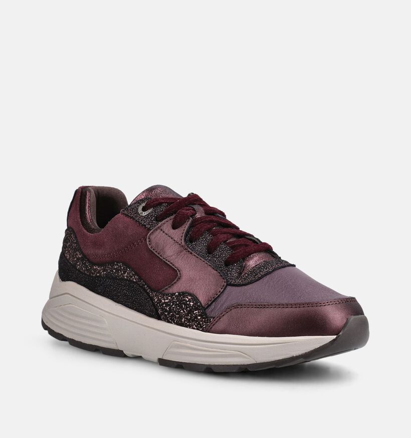 Xsensible Golden Gate Bordeaux Sneakers voor dames (377665) - geschikt voor steunzolen