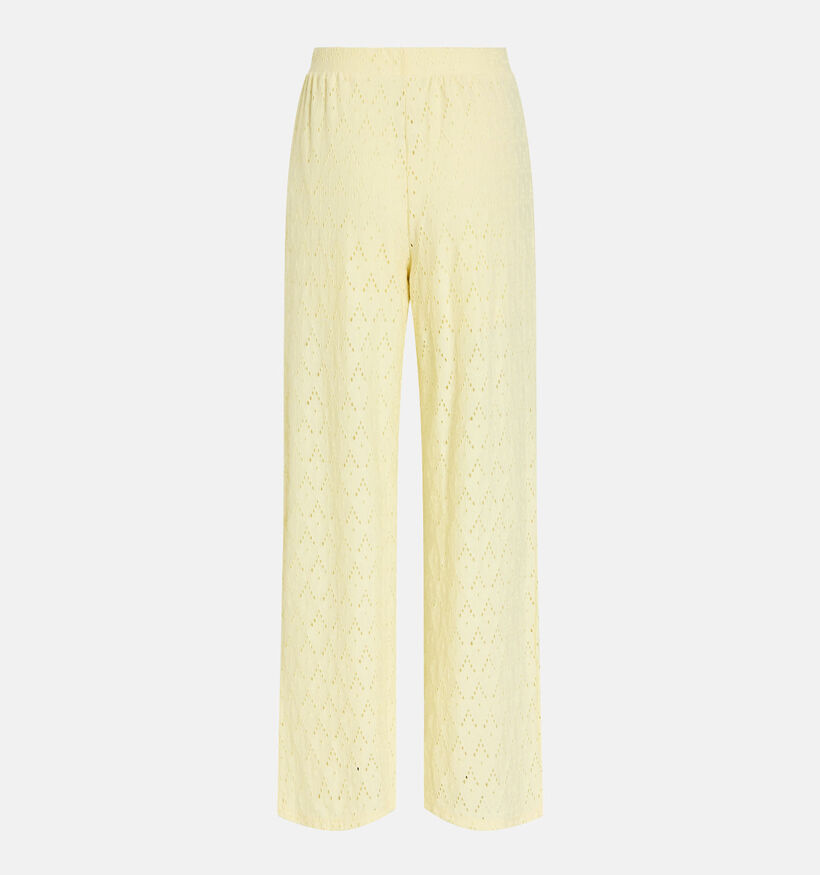 Vila Amalina Lichtgele Gehaakte Broek voor dames (369484)