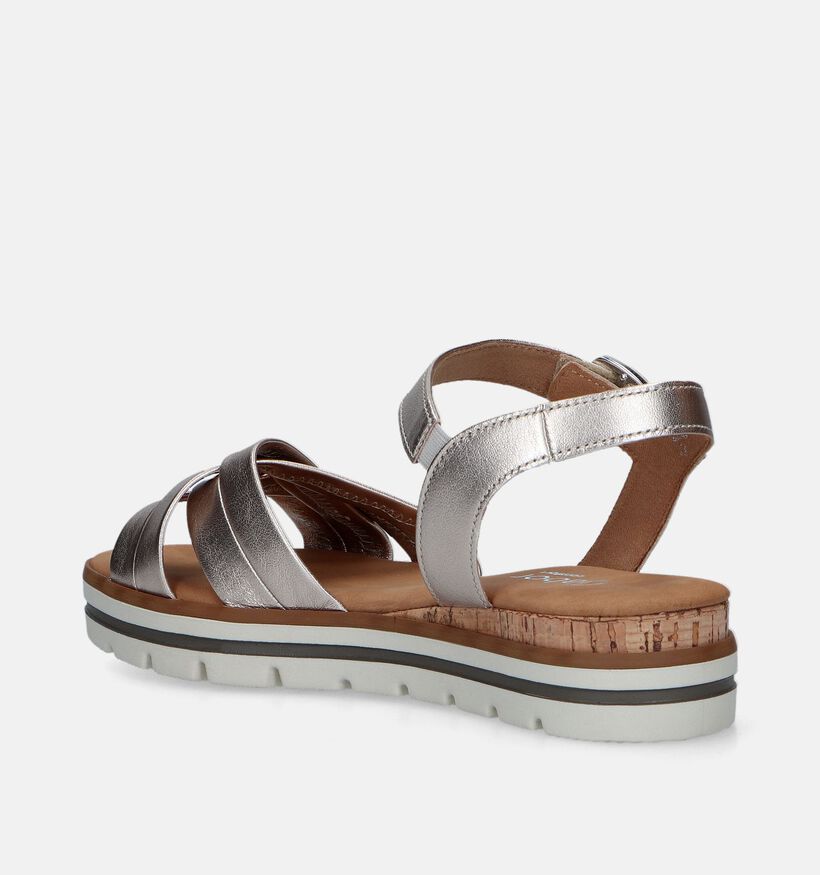 Gabor Comfort Gouden Sandalen Met Sleehak voor dames (339348)