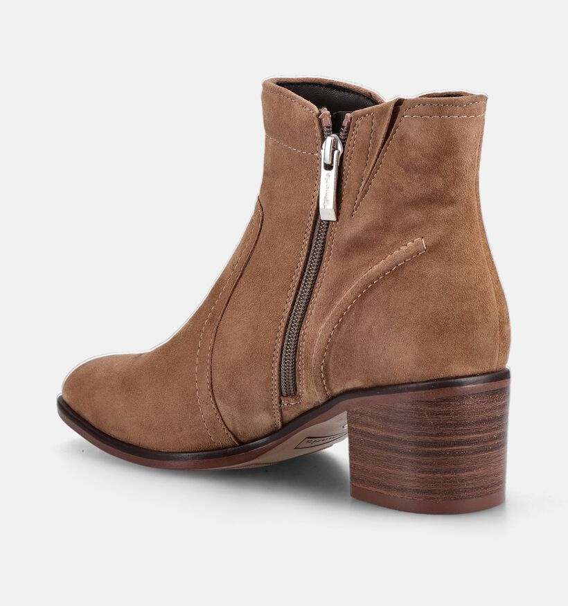 Tamaris Bottines &agrave; talons en Marron pour femmes (378935)