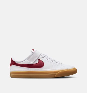 Nike Court Low Baskets White/ Team Red/ Gum/ Yellow/Light Silver/ White/ Gum