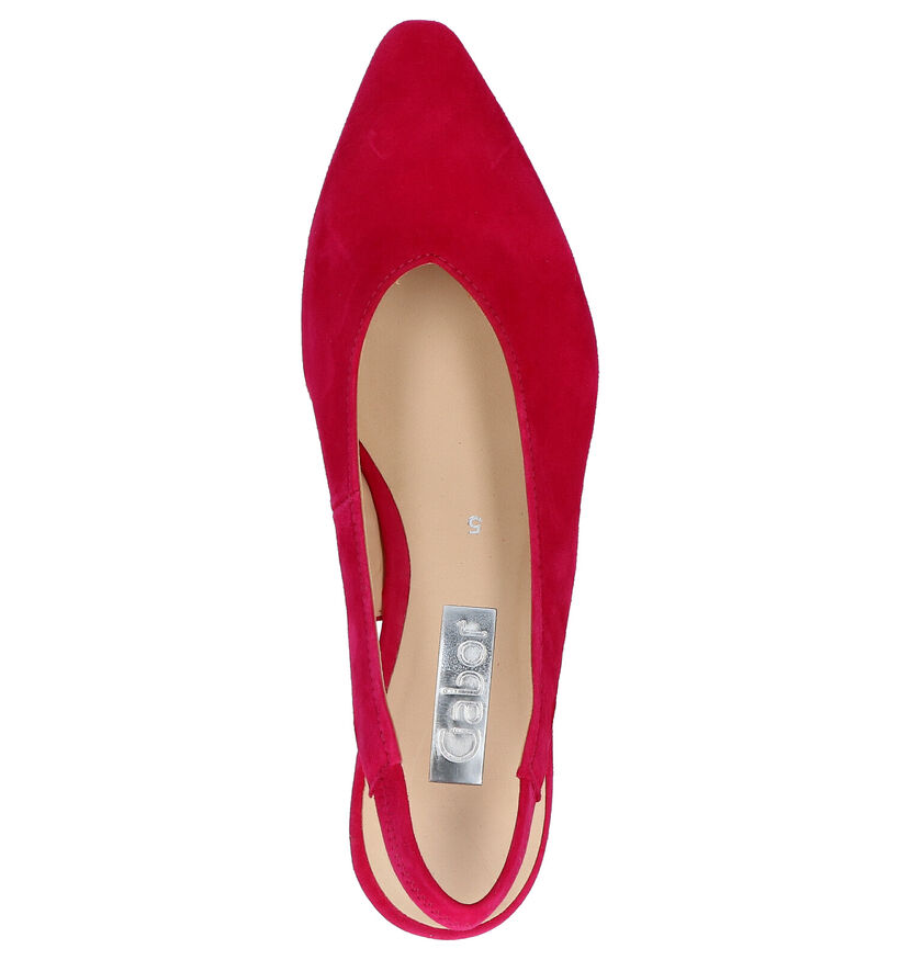 Gabor Blauwe Pumps in daim (271702)