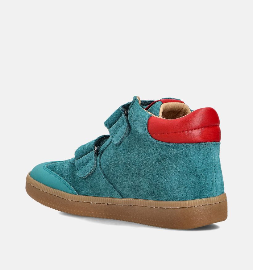Acebos Chaussures hautes en Bleu pour filles, garçons (364940) - pour semelles orthopédiques
