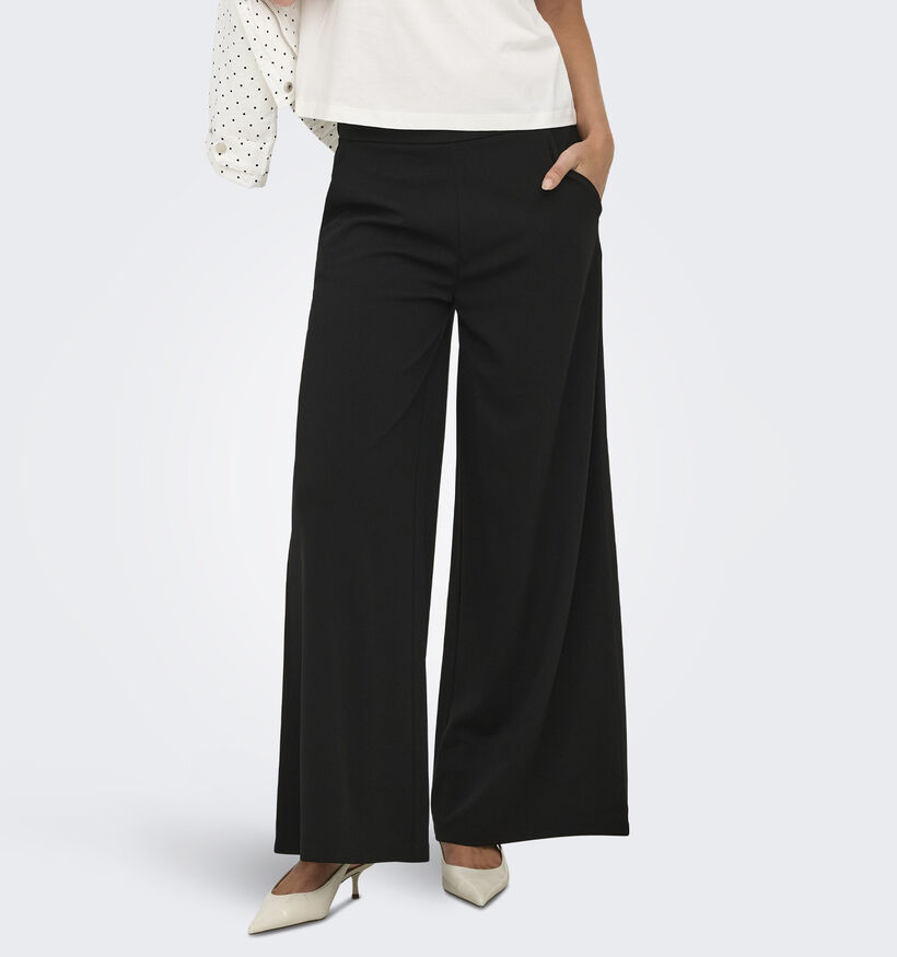JDY Tanja Life Wide Zwarte Geklede Broek voor dames (378343)