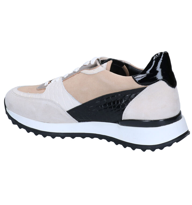 Nathan-Baume Beige Sneakers in leer (297850)