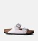 Birkenstock Arizona Embossed Nu-pieds en Rose pour femmes (350849)