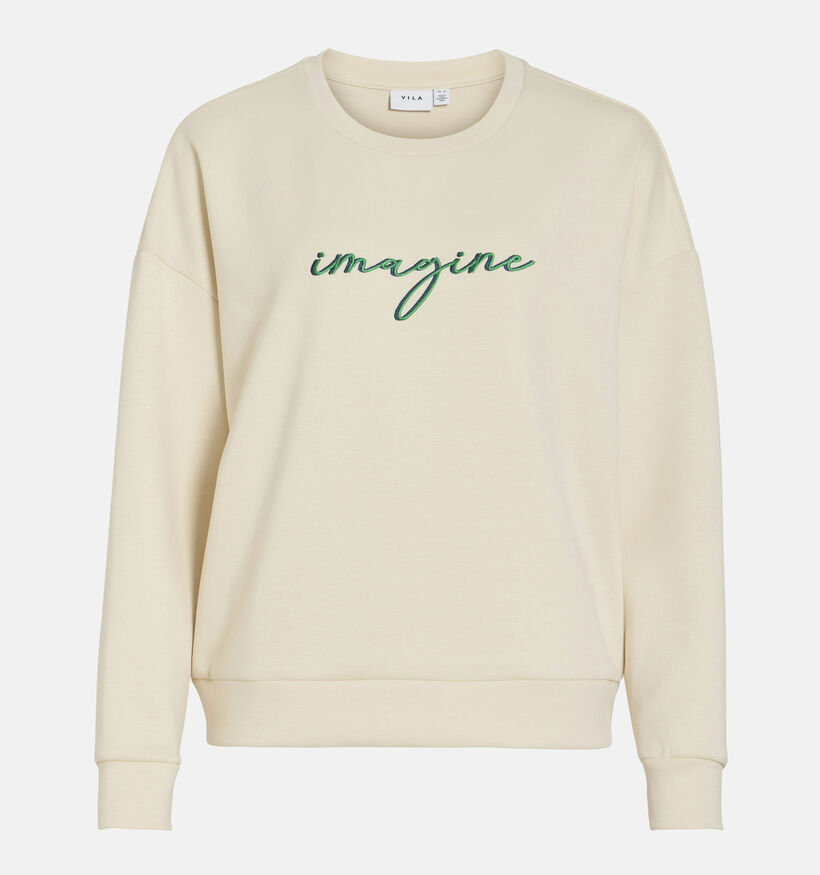 Vila Siffi Imagine Lichtbeige Sweater voor dames (368116)