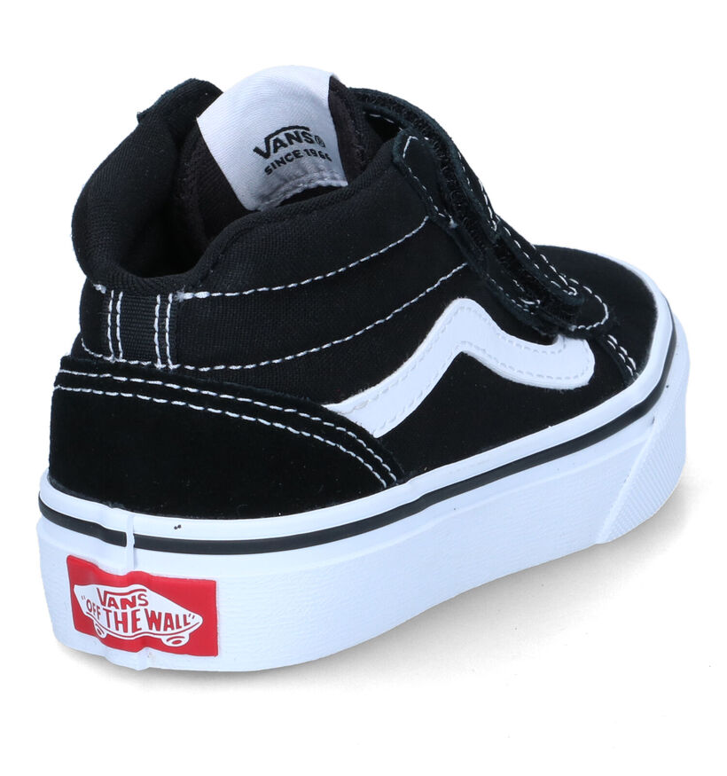 Vans Ward Zwarte Skate Sneakers voor jongens, meisjes (317519)