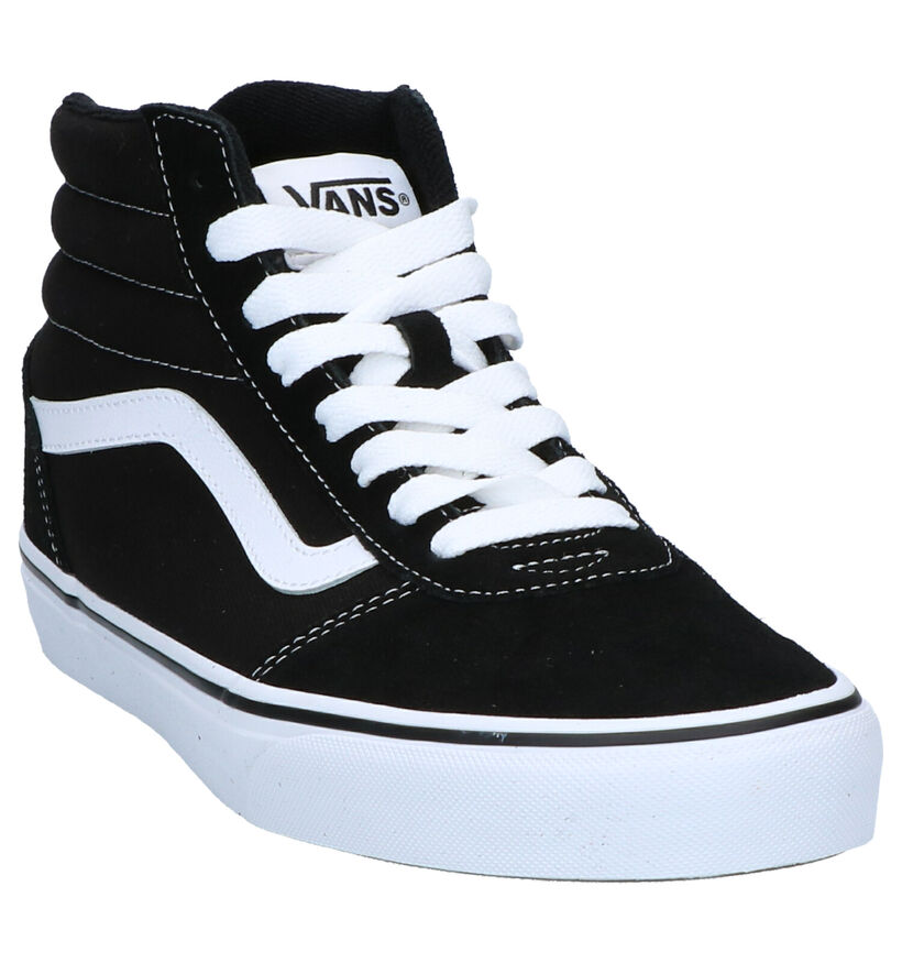 Vans Ward Zwarte Sneakers in daim (264183)