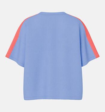 Pieces T-shirts Blauw