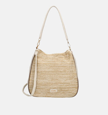 Sac à bandoulière beige