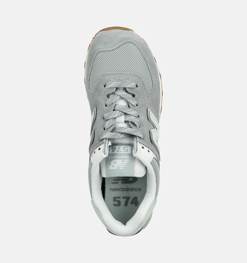 New Balance 574 Grijze Sneakers voor dames (374983) - geschikt voor steunzolen