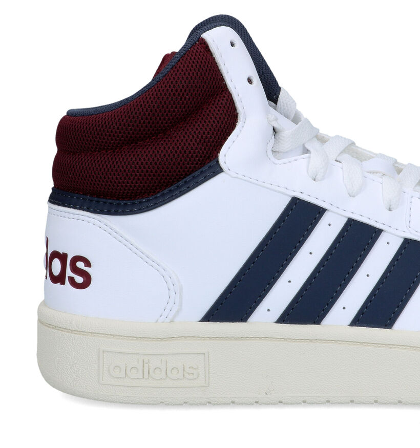 adidas Hoops 3.0 Mid Witte Sneakers voor heren (319019)