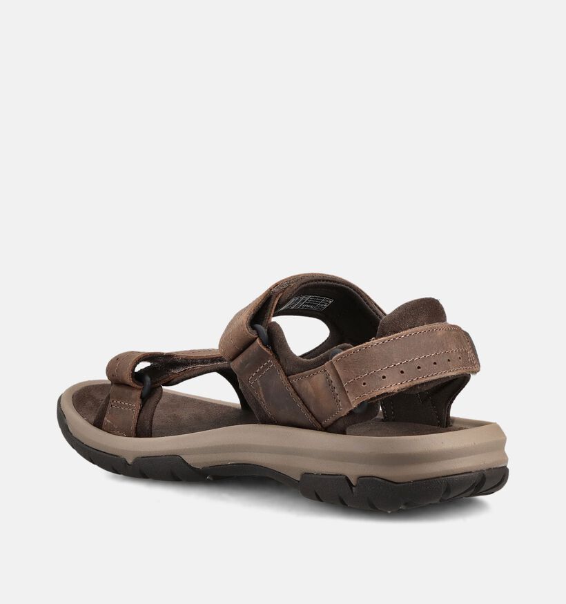 Teva Langdon Donkerbruine Sandalen voor heren (370683)