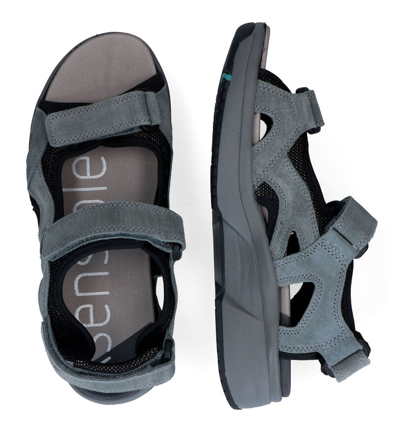 Xsensible Timor Groene Sandalen voor heren (324833) - geschikt voor steunzolen