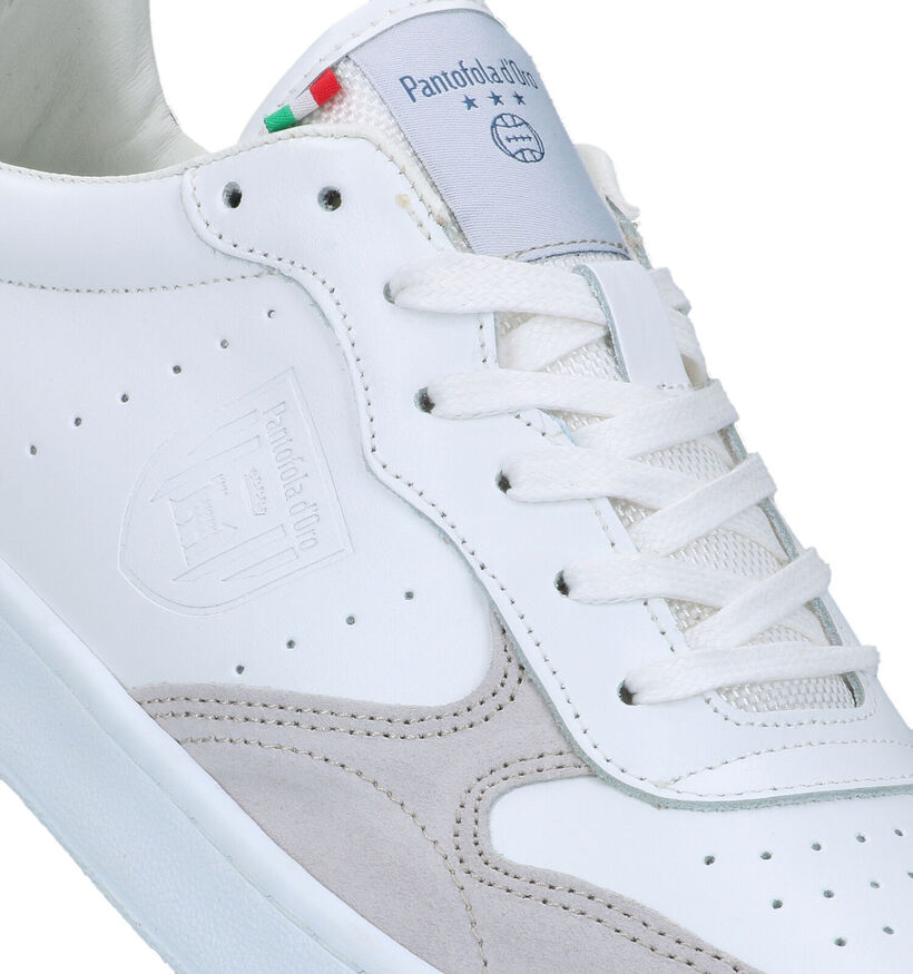 Pantofola d'Oro Lioni Witte Veterschoenen voor heren (321937) - geschikt voor steunzolen