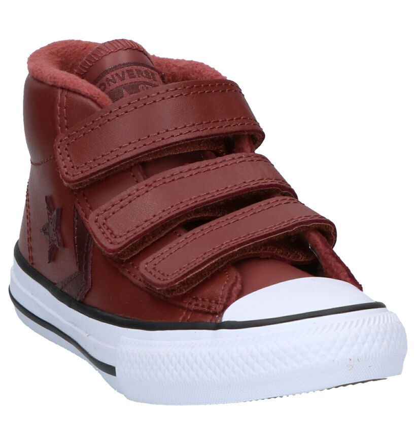 Converse Star Player Baskets en Brun en cuir (263510)