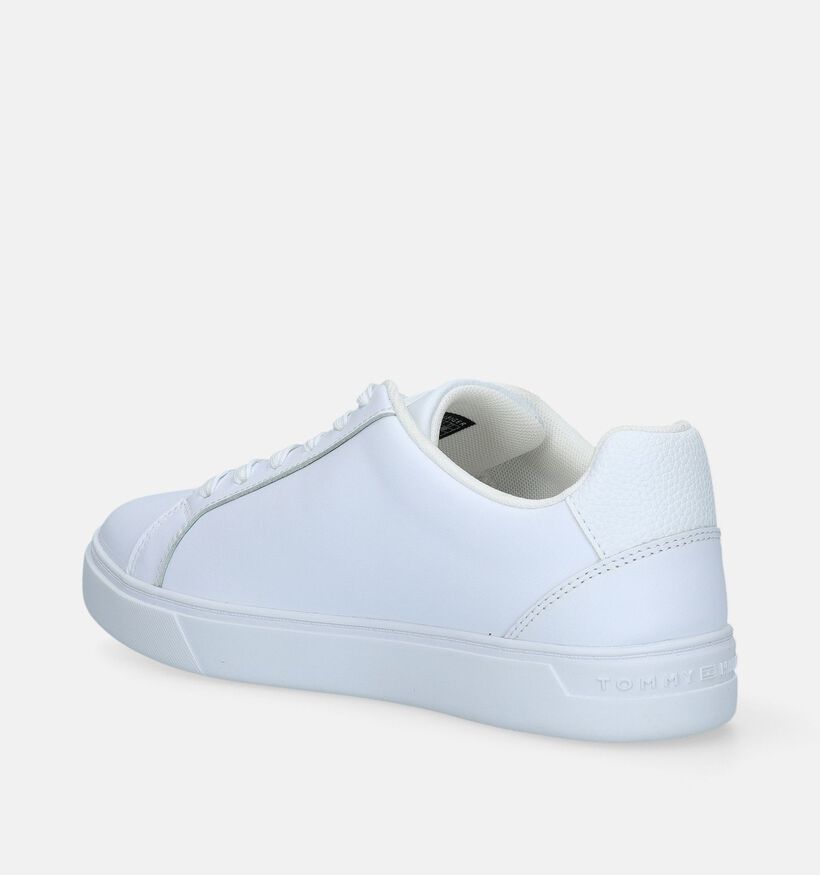 Tommy Hilfiger Flag Court Witte Sneakers voor dames (336406) - geschikt voor steunzolen