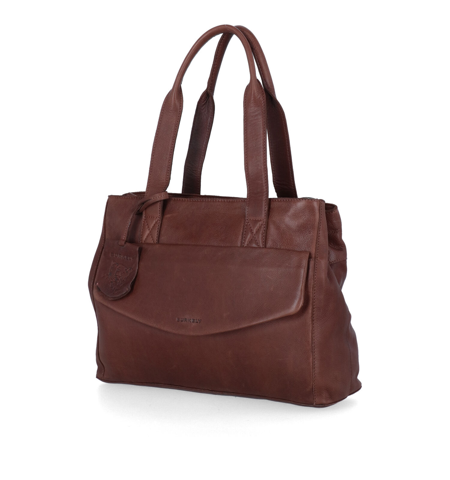 Burkely Just Jackie Bruine Schoudertas Dames Schoudertassen Online op TORFS.BE