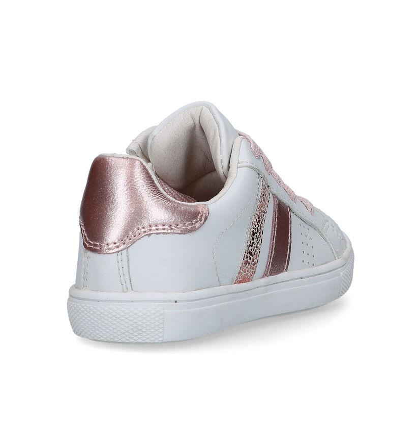 Milo & Mila Witte Sneakers voor meisjes (322172) - geschikt voor steunzolen