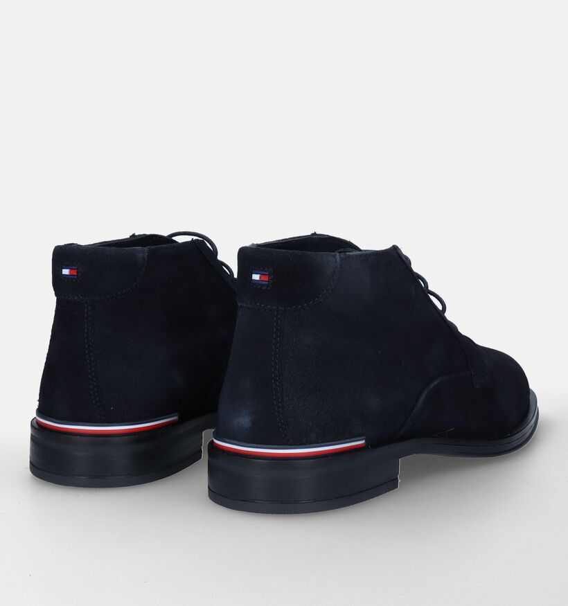 Tommy Hilfiger Core Blauwe Geklede schoenen voor heren (329361) - geschikt voor steunzolen